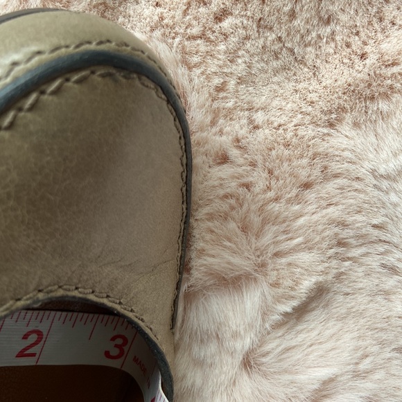 Chloe Mary Jane Leather Block Heels Pumps Shoes Taupe EU 40 US 10 - Picture 17 of 17